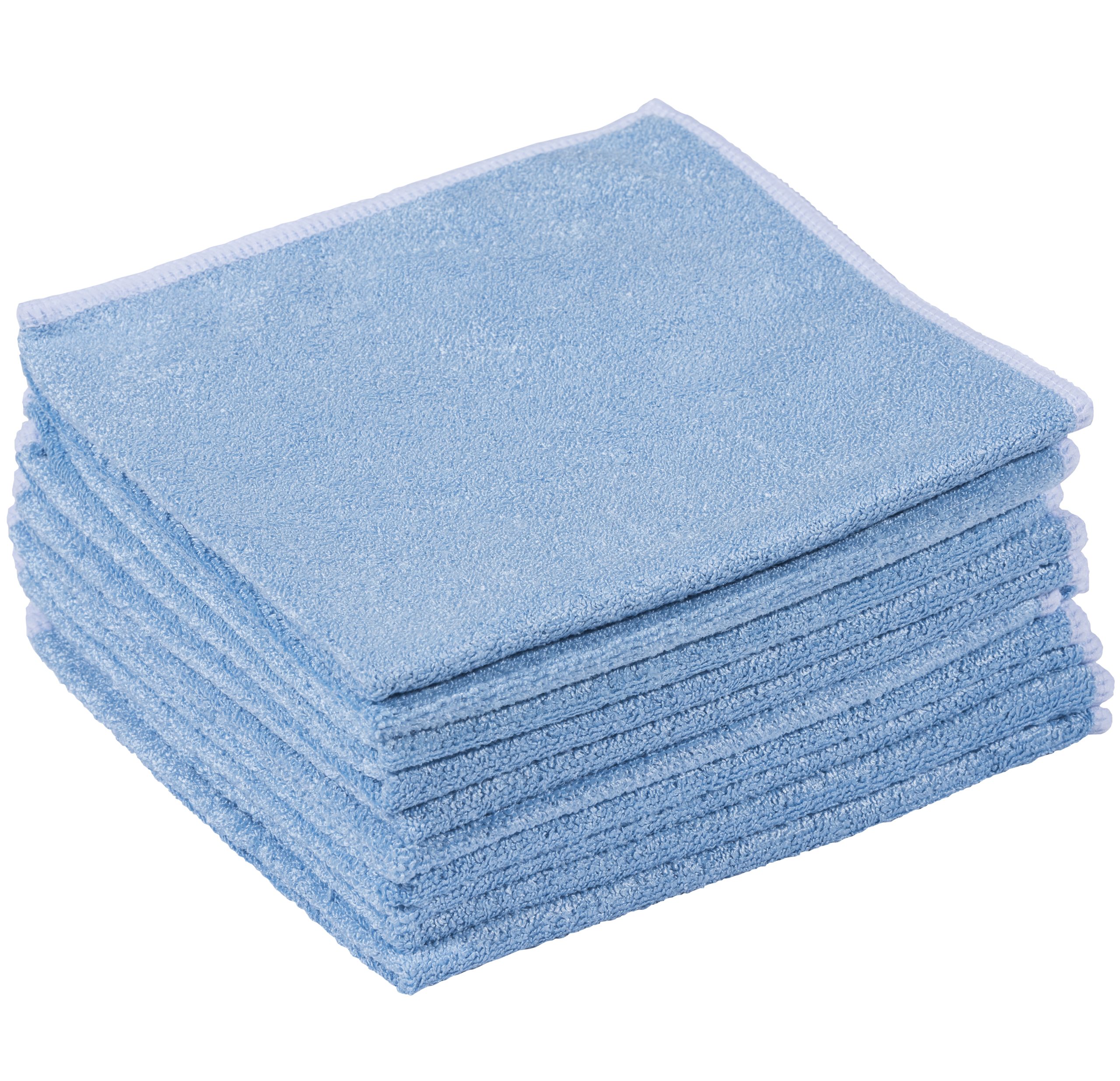 Комплект серветок Люкс Cleaning Cloth  10штук 40х40см блакитні Smart, Швеція